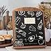 Elegant Recipe Book for 100+ Cherished Meals – Spacious 8.25 x 10