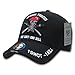 Rapiddominance 1 Shot 1 Kill DeLuxe Military Cap, Black