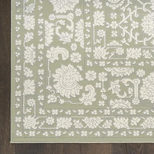 Tapete área Nourison Home Grace Sage 160x221 cm miniatura 5