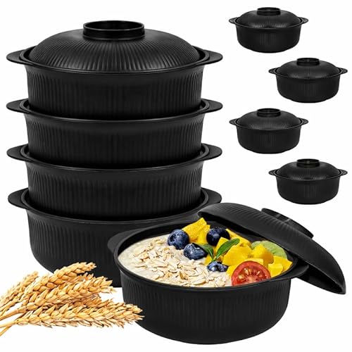 Oylnidea Microwave-Safe Cereal Bowls