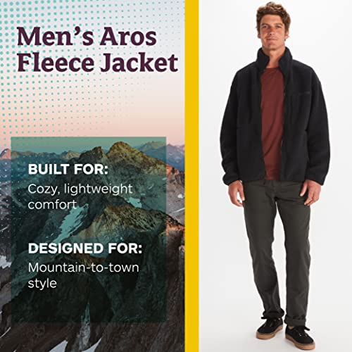 MARMOT Men's Aros Full-Zip Jacket - Sherpa Fleece with Retro Style2