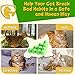 Cat Deterrent Outdoor, Natural Peppermint Oil Cat Deterrent Outdoor Indoor, Keep Cats Out of Yard Permanently, Keep Cats Off Lawn, Garden, Furniture, Mulch & Flower, Keep Cats Away, 10 Pack