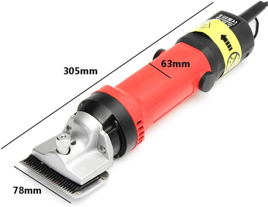 Professional Electric Horse Hair Clipper Heavy Duty 690W & 6 Speeds Adjustable Low Vibration Elect