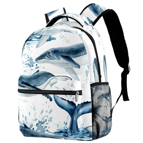 Sac de voyage décontracté pour femmes ados filles garçons imprimé océan