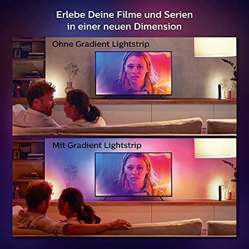 Philips Hue Gradient Lightstrip, Heimkino LED Streifen, 55 Zoll – Ansicht 5