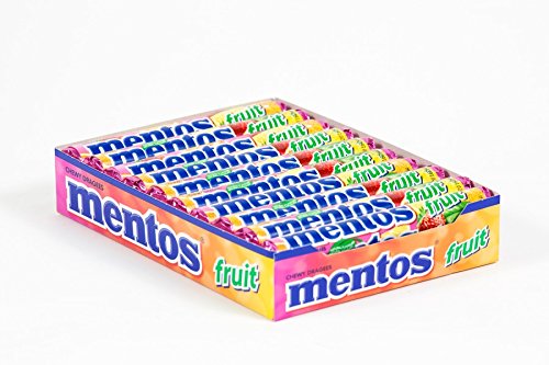 Mentosvariety flavored candy 1.32 oz/37g 20 Rolls (Fruit)