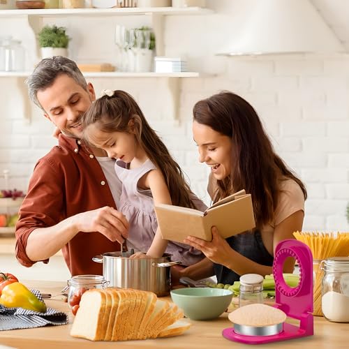HiYZ Sandwich Cutter and Sealer - Stainless Steel Decruster Sandwich Maker - Peanut Butter and Jelly Crustless Sandwich Bread Pancake Maker Cookie Cutter for Kids Children Boys Girls — view 6