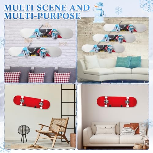 Planche à neige support mural contre les rayures pour rangement horizontal - 8