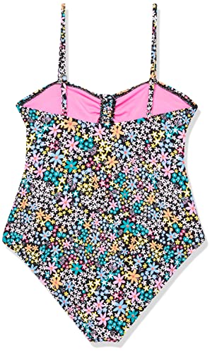 Image of Hobie Girls Cutout One Piece Swimsuit