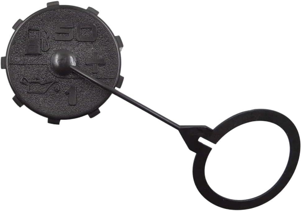 Fuel Cap 145BT 145BF 150BT 155BT 165BT 350BT Replacement for Husqvarna - Black Metal Twist-On Cap for Lawn Mower
