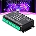 Walfront 12 Channel DMX512/1990 Decoding Controller LED Color RGB Strip Lights Constant Decoder Dimmer Board with DIP DC 5-24V, Light Color Controller