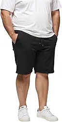 Bermuda Moletom Academia Treino Shorts Masculino Plus Size