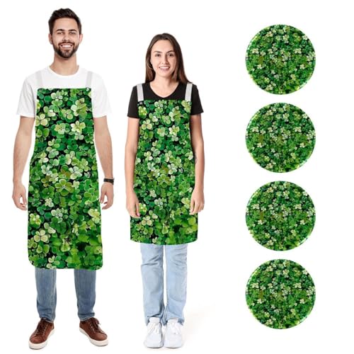 Tabliers de cuisine avec 2 poches pour ne plus tacher vos vêtements aux fourneaux