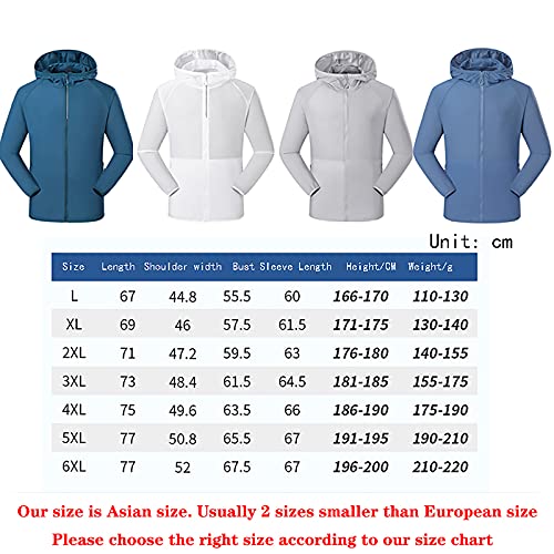 Yajun Jaqueta de verão com ventilador de refrigeração USB, proteção solar, jaqueta de caminhada para