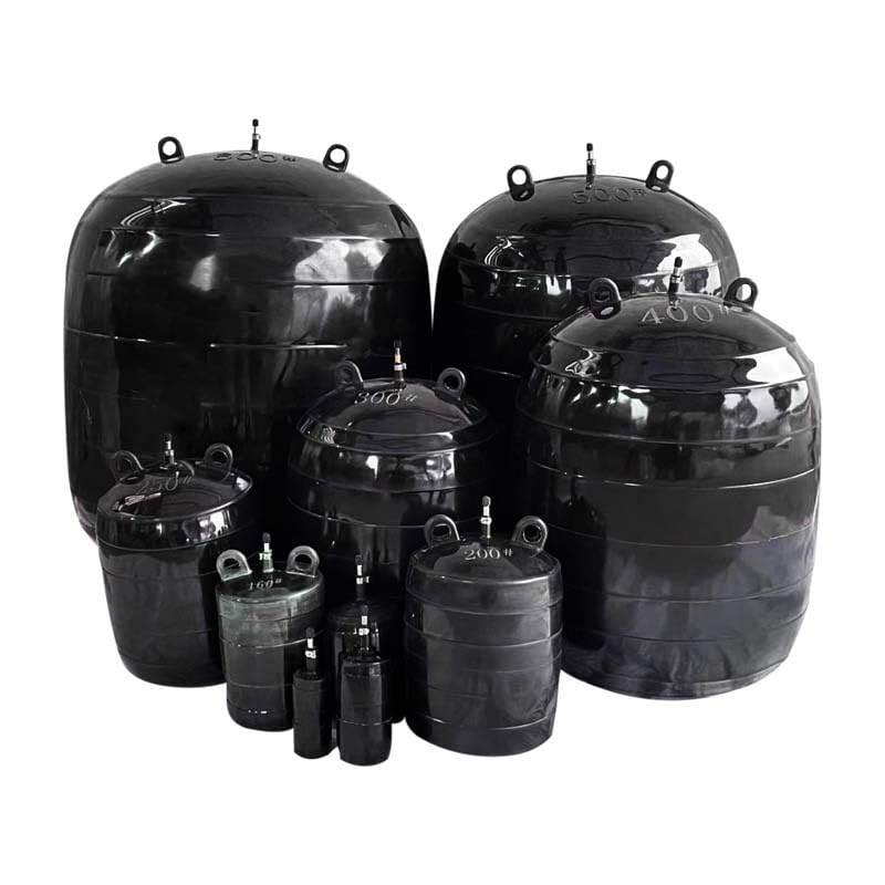 Obturateur Pneumatique en Caoutchouc Épaissi DN400 Durable Haute Pression