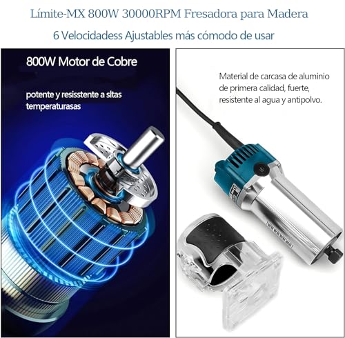 Comparativas de Fresadoras para madera favoritos de las personas. 27 Imagen adicional