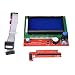 KINGPRINT 12864 LCD Graphic Smart Display Controller Board with Adapter and Cable for 3D Printer RAMPS 1.4 RepRap 3D Printer Mendel Prusa Arduino
