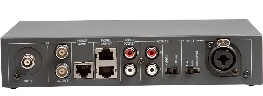 Listen Technologies LT-82-01 ListenIR 1-Channel Transmitter, US Plug, Provides DC Power for Up to 2 LA-140 Radiator/Emitter Units, Transmits Up to 4 Channels of Mono or Stereo Audio