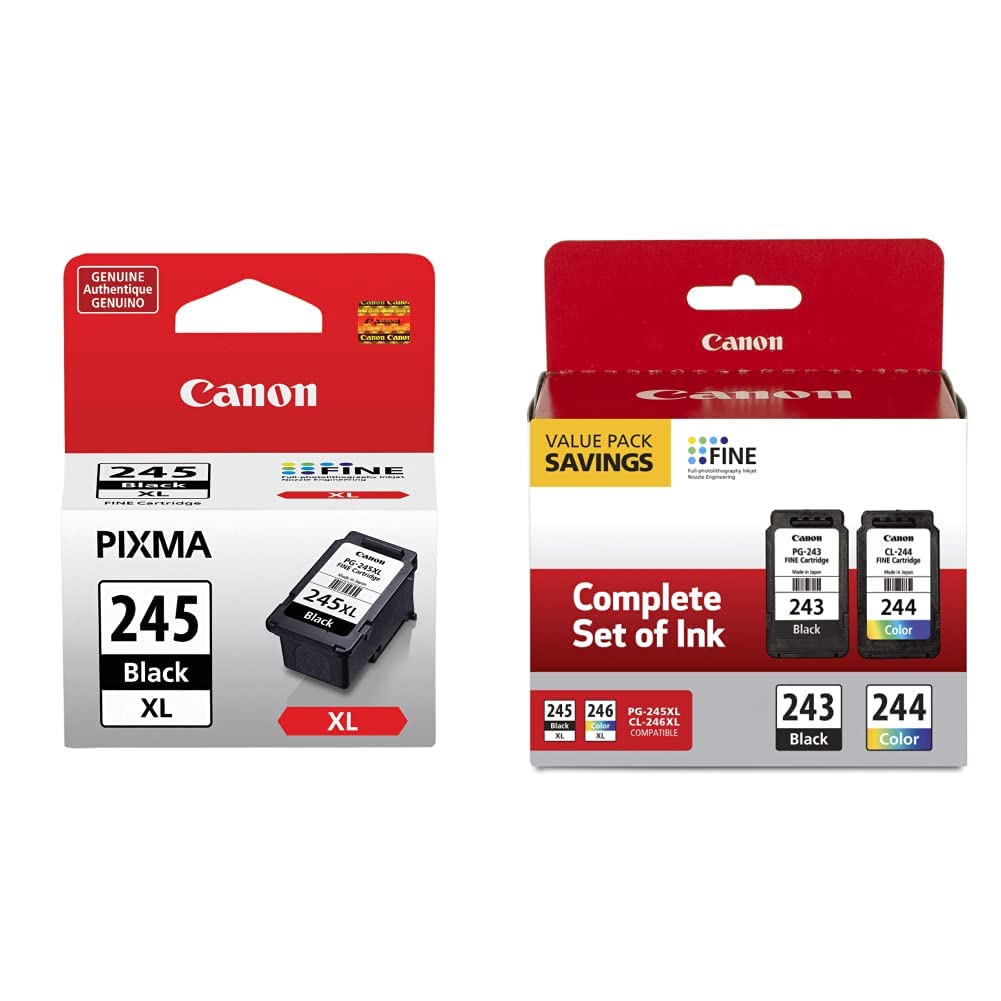 Canon 245xl Black Ink Cartridge 245XL Black Ink Cartridge For