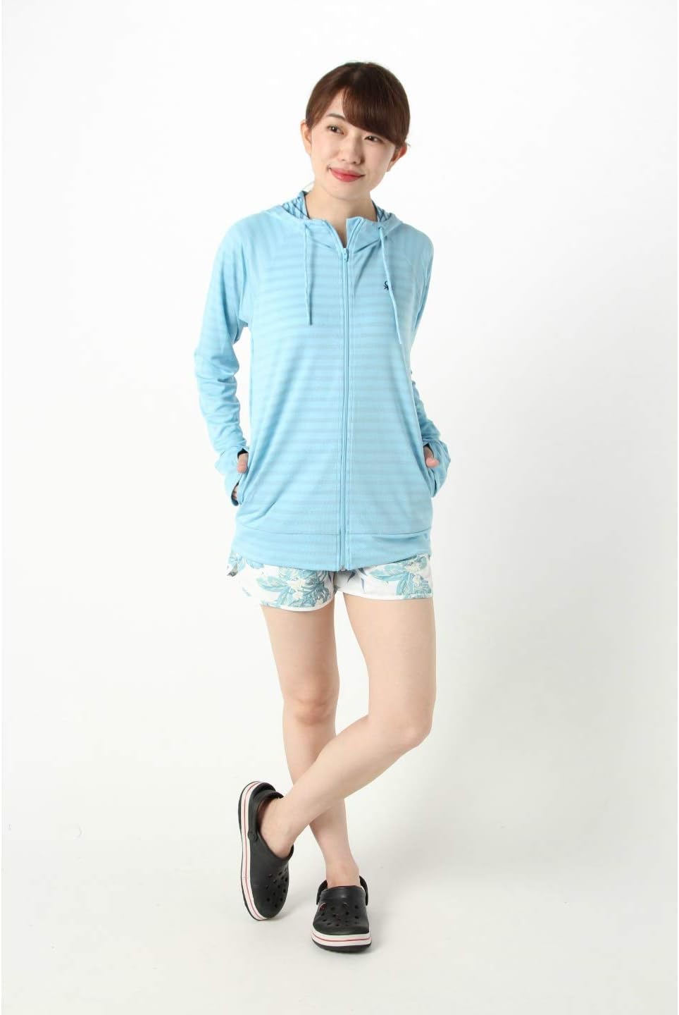 と　ページ Amazon | [ベネトン] ラッシュガード 229831 レディース WNV L | 服