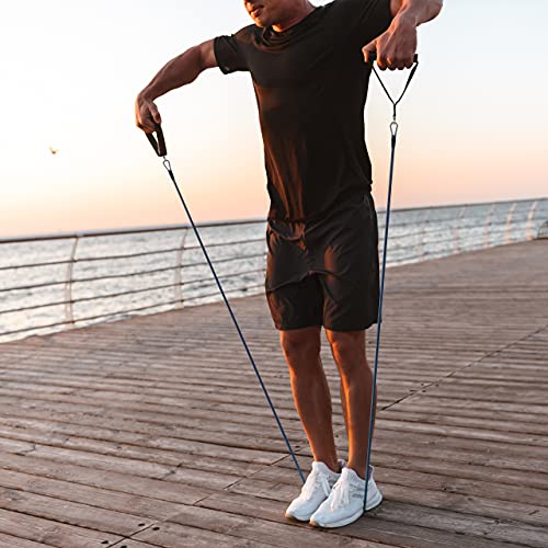 Relaxdays Set da 5 Fasce Elastiche di Resistenza