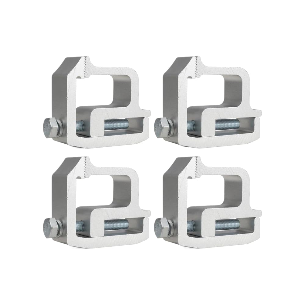 Abrazadera de amarre para camioneta,tapa de bloqueo Tte,abrazaderas de | Upgrade | Agrega de forma segura puntos de anclaje para correas de amarre para mejorar la estabilidad de(4PCS)
