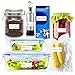 600 Blank Removable Freezer Labels with Perforation Line for Easy Distribution and Use. Waterproof and Oil-Resistant, Suitable for Food Containers, Jars, and Kitchen Organization.(1 