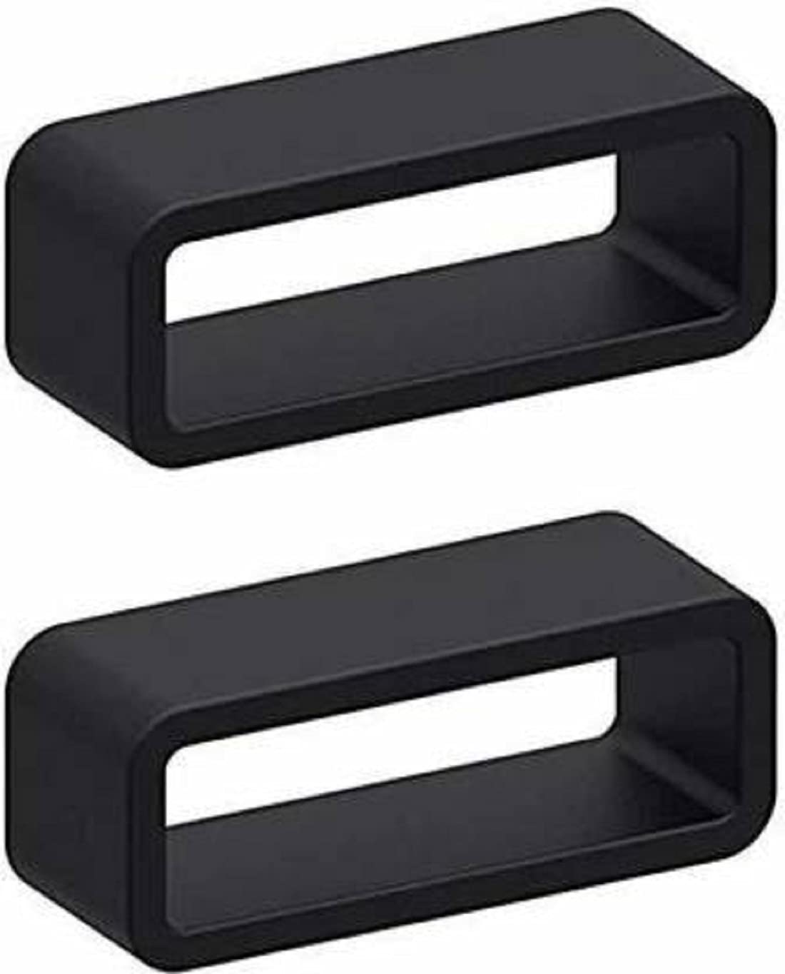 SAVOIR 26 mm Rubber Silicone Watch Band Watch Strap Loops/Keepers Holder Retainer Loop Replacement - Black color Watch Band Loop -2pc (B09RK13LNK) Amazon Price History, Amazon Price Tracker