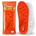 Original Steppers Insoles, 2026 4D Steppers Comfort Boosting Massage Insole, Memory Foam Thermal Insoles, Comfy Insole with Arch Support for Men and Women (Orange, Extra Small (EU 37-38))
