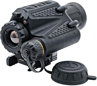 Armasight Jockey 320 Compact Thermal Clip-On with Armacore 320 Thermal Core, Digital Zooming Reticle, Long-Lasting Battery, and 3-Button Controls (Black)