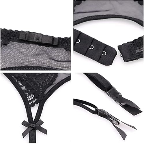 Thigh High Stockings With Garter Belt Attached, Lace Stockings Sheer Stockings For Women #TOP6