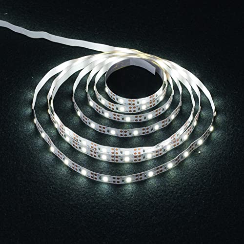 Tira LED Flexible Blanca 4 Metros, 6500K, Batería miniatura 1