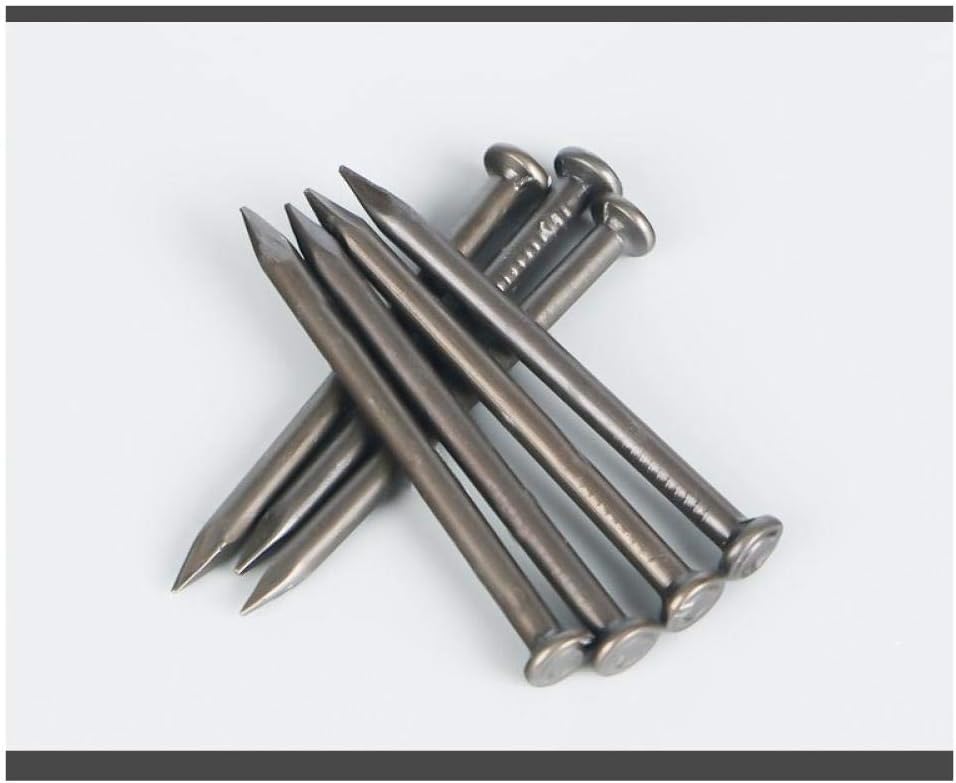 Clavos con cabeza de alfiler, clavos for tarimas, acero inoxidable 304, clavos de acero, clavos redondos for carpintería, clavos largos de 4,0 pulgadas (5 piezas (color: 3,5 pulgadas (5 piezas) ( Colo