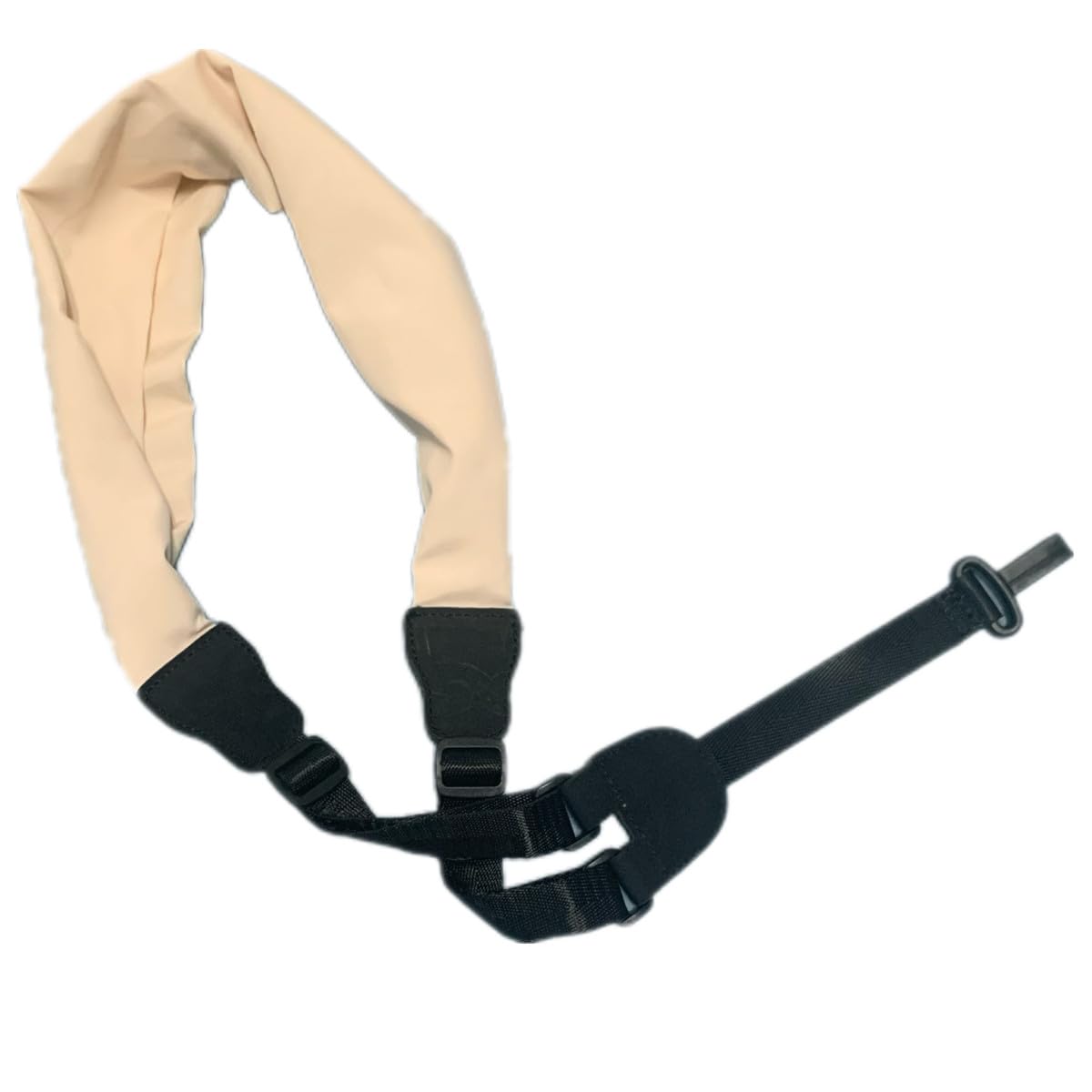 Trssorm Ukulele Strap Scarf Style Adjustable Neck Strap and Ukulele Belt with Hook for Guitar, Skin, 75