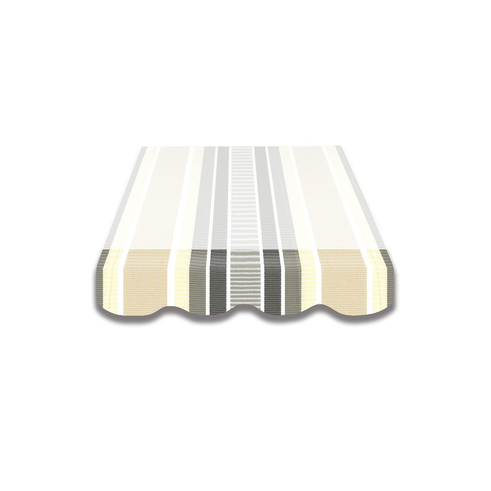 VANA SPD089 Volant de store de 4 m Tissu de rechange pour store banne Protection solaire à volant, seulement cousu, dimensions 3,83 x 0,21 m