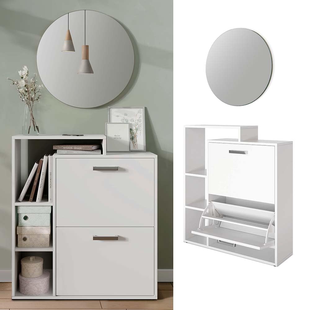 Vicco Mueble zapatero Orlando, Blanco