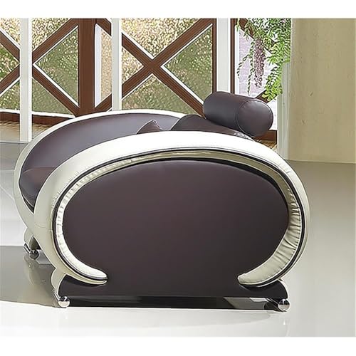 American Eagle Furniture AE-D802 Dark Chocolate (Brown) and Cream Color