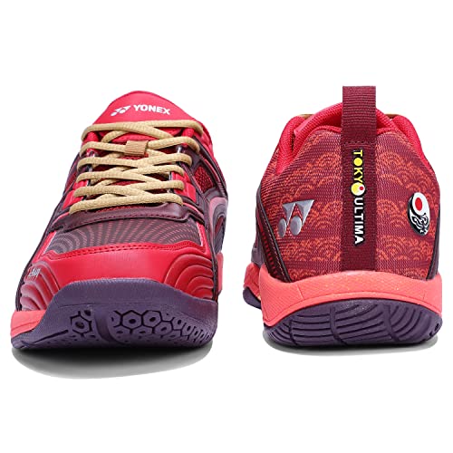 Image of YONEX Badminton Shoes TOKYO ULTIMA | Ideal for Badminton,Squash,Table Tennis,Volleyball | Non-Marking Sole |TRU Cushion |Durable Skin Light|Synchro-Fit Insole|Toe Assist Shape|Hexa Grip |Light Weight|