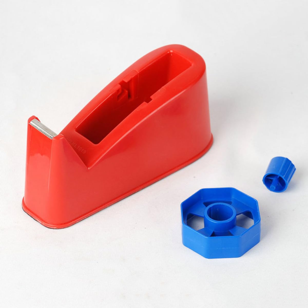 Manueller Klebebandabroller mit Ergonomischem Design Langlebigem Metallmesser und Hochwertigem Lager für Schnelles Müheloses Abrollen für Verpackung Büro und Zufällige Farbe