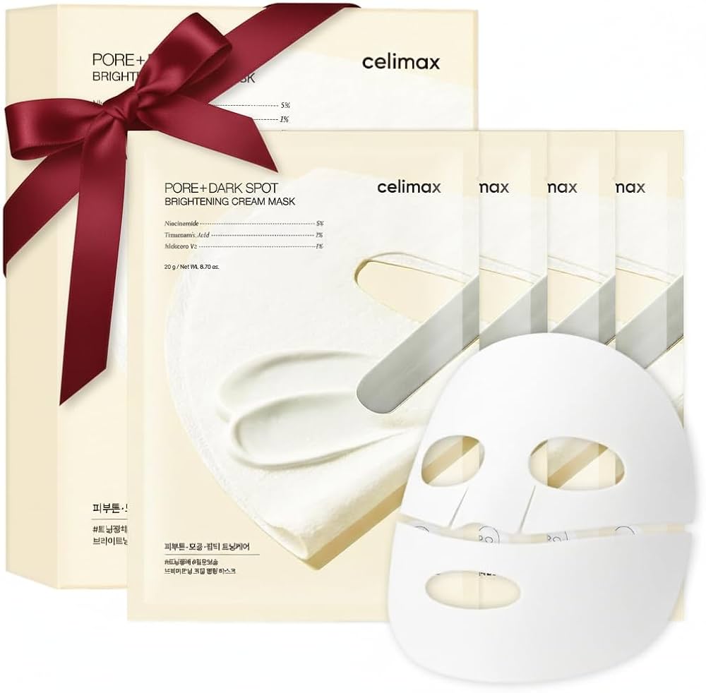 Amazon.com : celimax Pore+Dark Spot Brightening Cream Mask 4EA