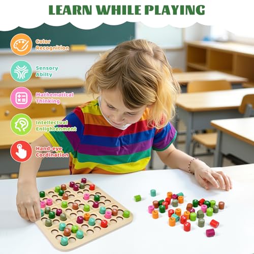 Juego de mesa Sudoku de madera para entrenar el cerebro miniatura 4