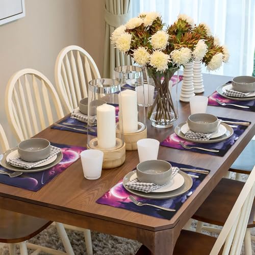 Set de table en lin lavable et résistant à la chaleur pour protéger la cuisine - 7