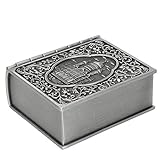 Buchschatulle Metall Buch-Aus zinn-legierung material, die box ist rostfrei und lichtecht.