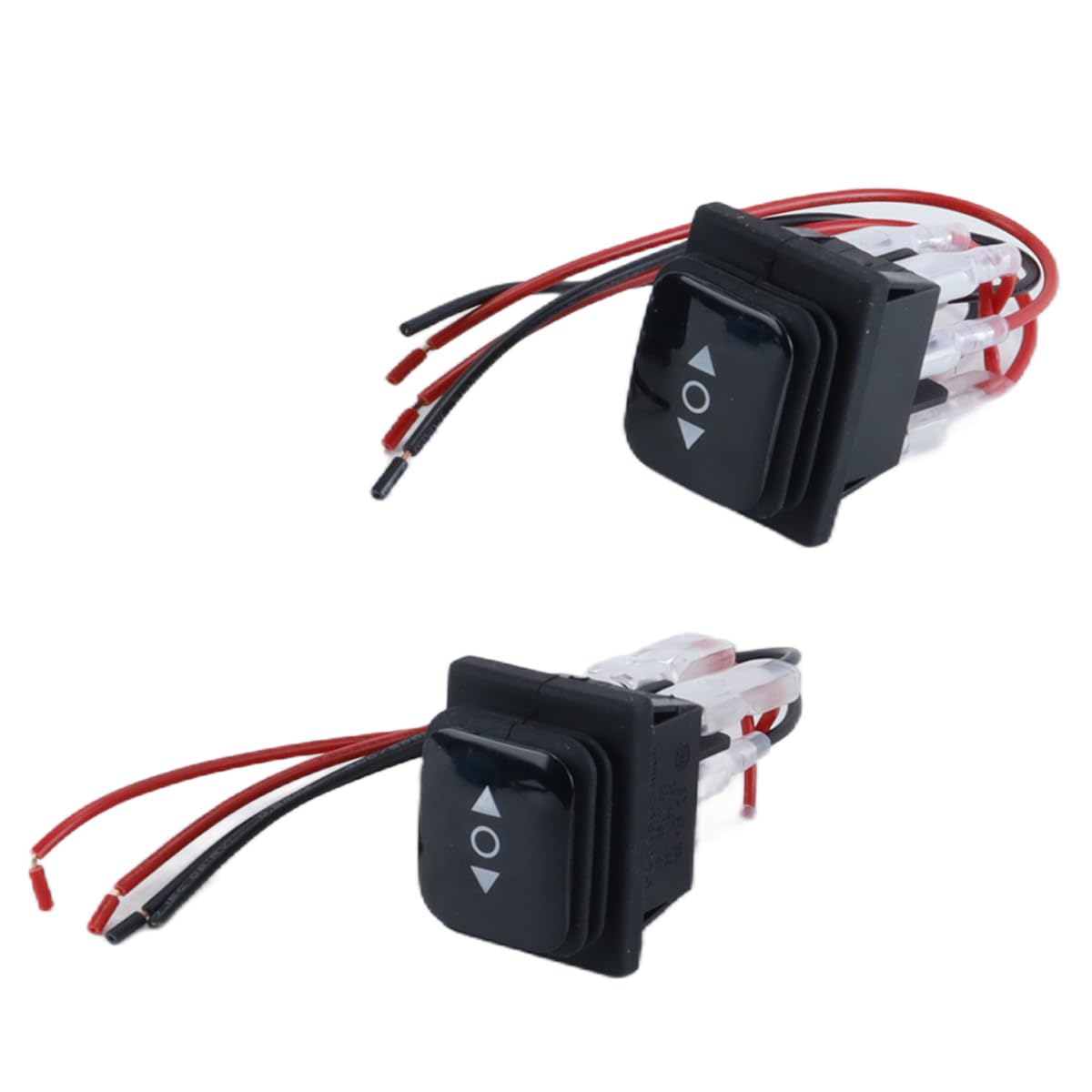 Durlo Self-Locking Waterproof Polarity Reverse Switch,12V DC 10A, Toggle Switch for Motor Control, Boats, Linear Drive