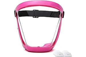 FULIER HD Kids Transparent Anti-Fog Reusable Face Shield Mask