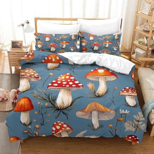 Parure de lit 3D fleurs rouges haut de gamme en microfibre fluide douce - 3