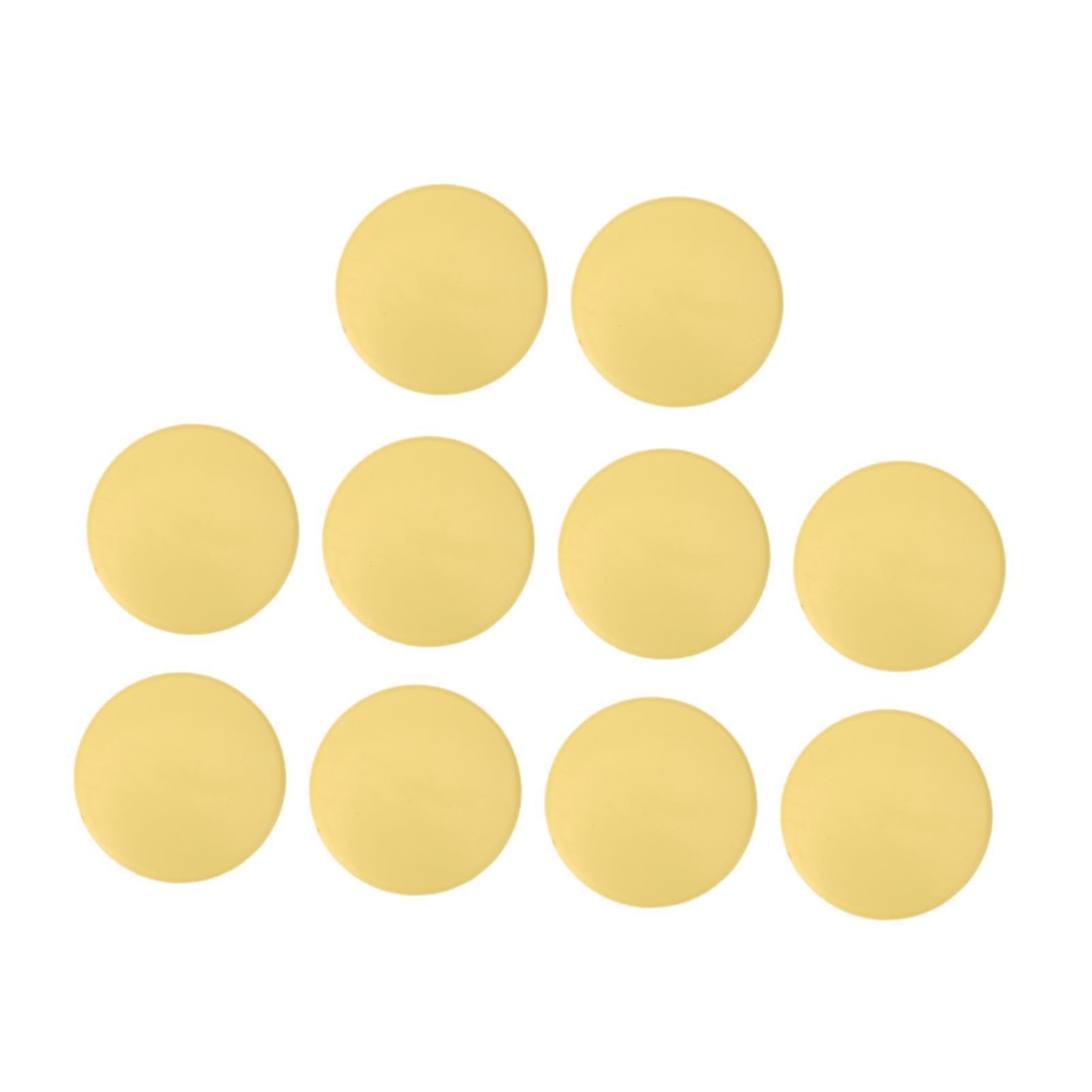 10 Pieces Flat Cones Multipurpose Spot Markers for Basketball Sports Agility Yellow | Training Aids | Soccer | Team Sports-image-46