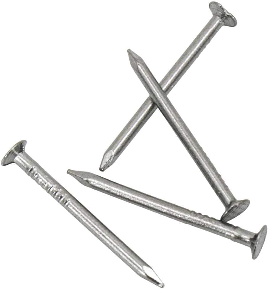 Wytrzymałe żelazne gwoździe do budowy cementowe i drewniane gwoździe do prac budowlanych (60 mm, 1 kg/torba)