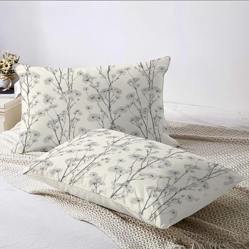 Housse de couette 200x200 cm avec fermeture éclair et tissu réversible