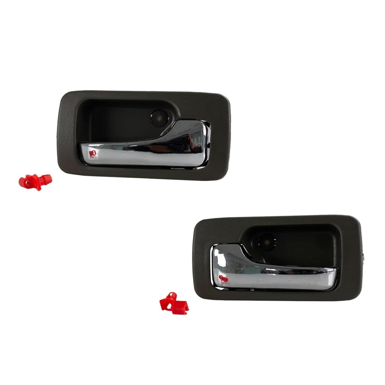 Wjwftcmk 1 Pair Inside Interior Door Handle Left Right 72620-Sm4-003Zb 72660-Sm4-003Zb For Accord 1990 1991 1992 1993 Left Handle(1 Pair)